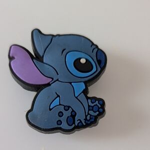 Jibbitz Blue and Purple Character Charm